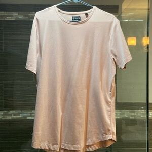 Cuts Clothing AO Curved-Hem Tee - Large - Pink